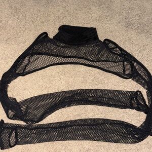 Dolls Kill DarkerWaves Fishnet Shrug